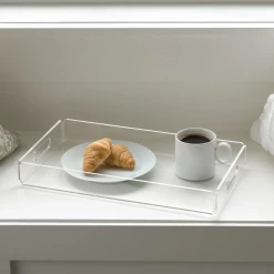 Lucite Acrylic Rectangular Tray -Liquor Specialty Store 1204 102020LuciteAcrylicRectangularTray