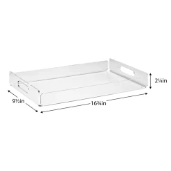 Lucite Acrylic Rectangular Tray -Liquor Specialty Store 1204 102020LuciteAcrylicRectangularTray 3