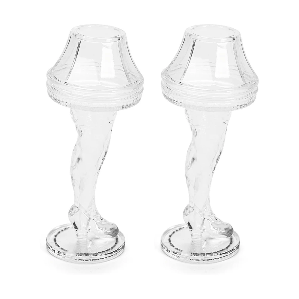 A Christmas Story Leg Lamp Acrylic Shot Glasses (set Of 2) 3 A Christmas Story Leg Lamp Acrylic Shot Glasses (set Of 2)
