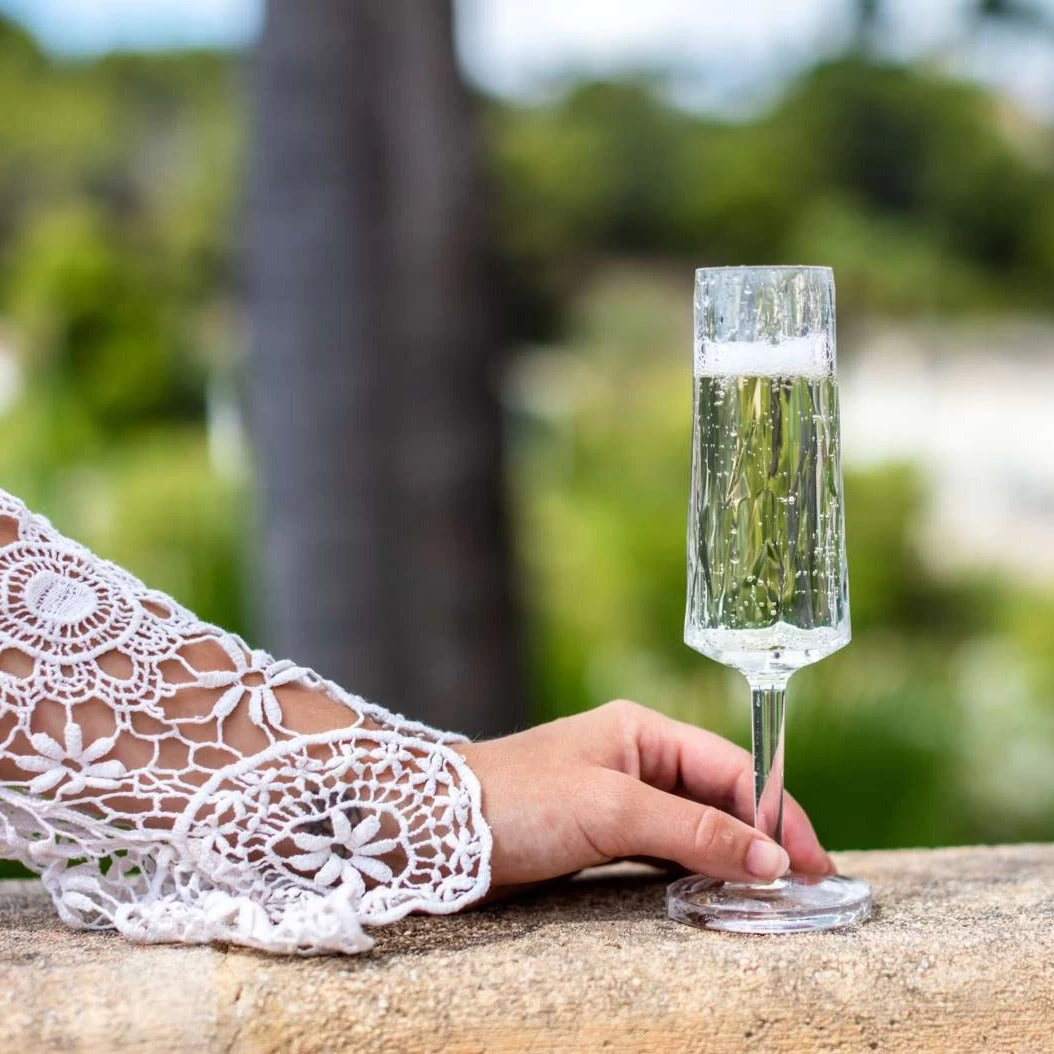 Koziol Superglas Unbreakable Clear Flute 4 Koziol Superglas Unbreakable Clear Flute - Image 2