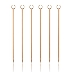 Copper Cocktail Pins (set Of 6)