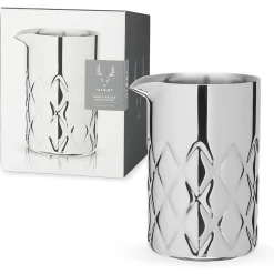 Viski Double Walled Stainless Steel Mixing Glass