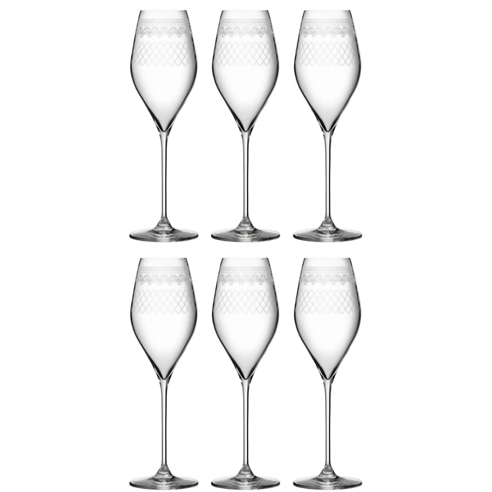 1910 Retro Champagne Flute 4 1910 Retro Champagne Flute - Image 2