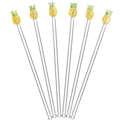 Pineapple Stir Sticks (set Of 6)