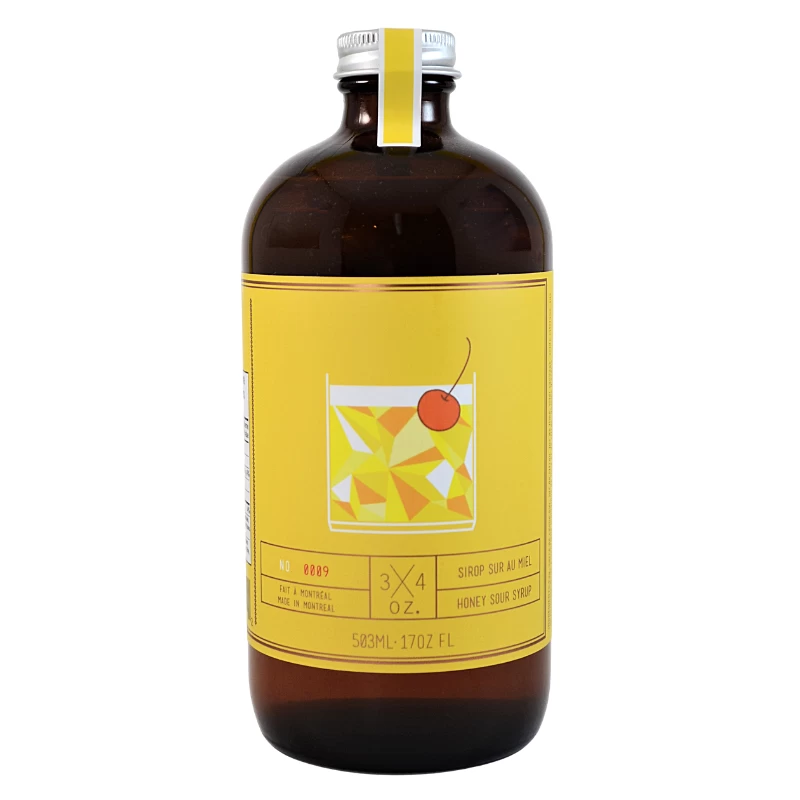 3/4 Oz. Maison Honey Sour Syrup 3 3/4 Oz. Maison Honey Sour Syrup