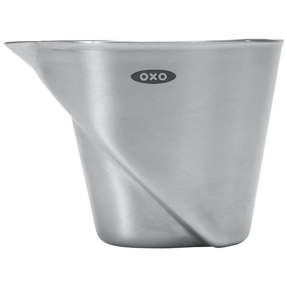 OXO Stainless Steel Angled Jigger 4 OXO Stainless Steel Angled Jigger - Image 2