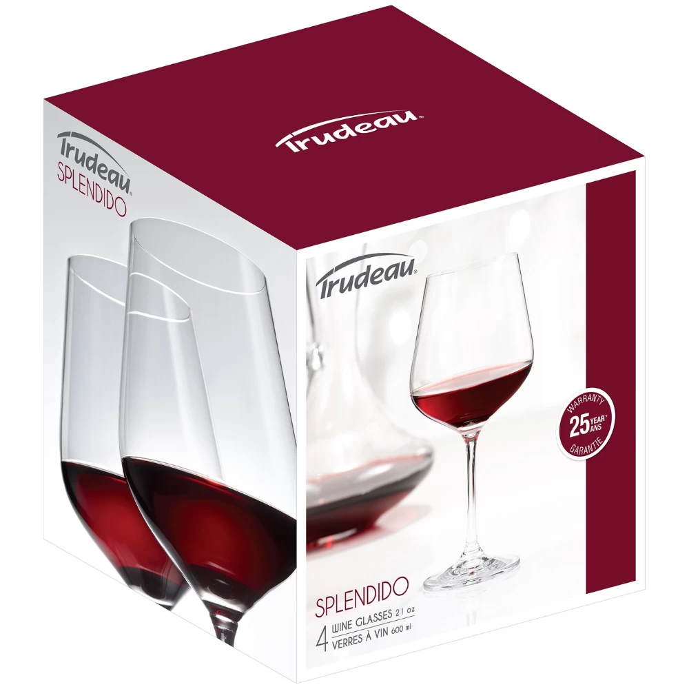 Splendido Red Wine Glasses 21 Oz (set Of 4) 6 Splendido Red Wine Glasses 21 Oz (set Of 4) - Image 4