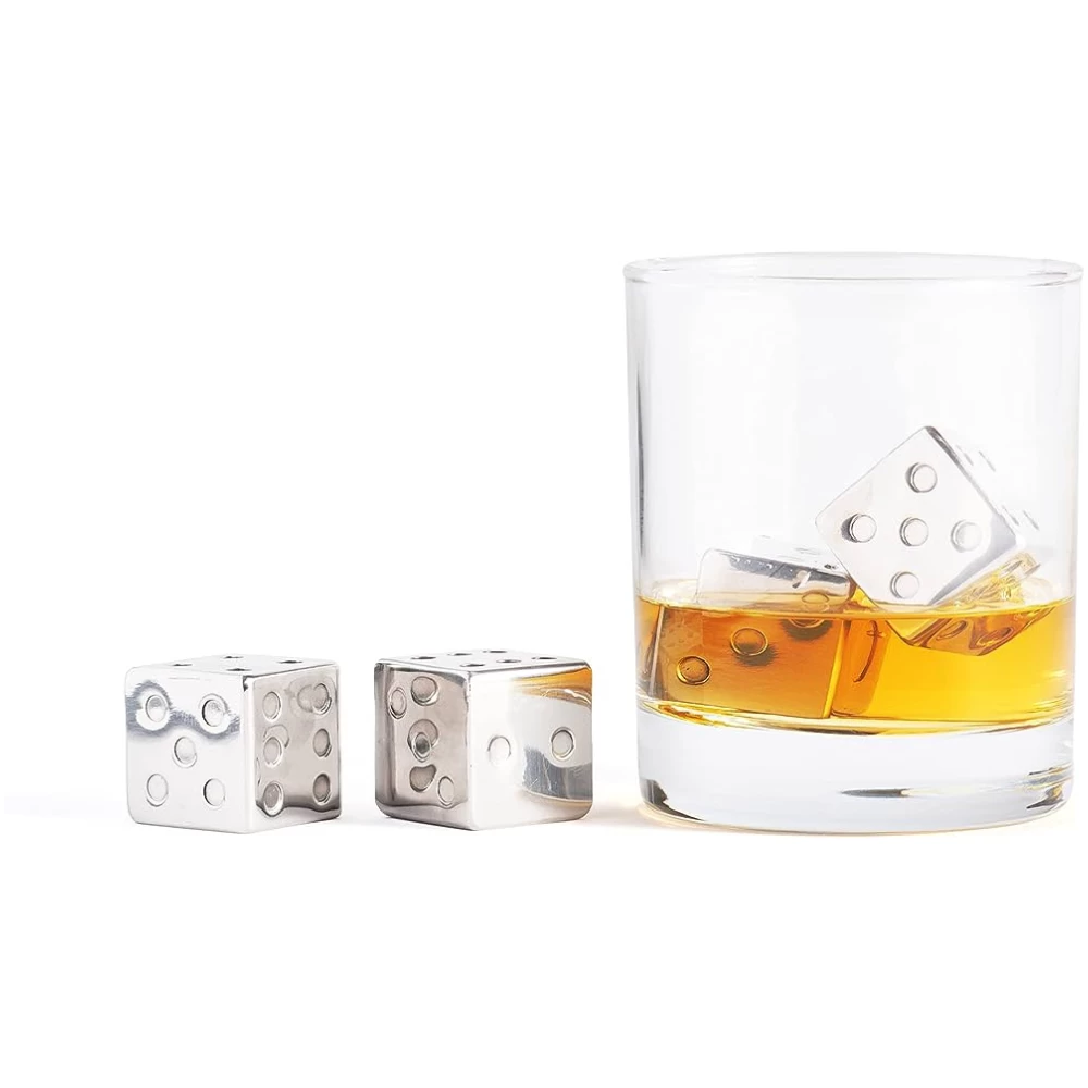 Dice Whiskey Chillers (set Of 4) 4 Dice Whiskey Chillers (set Of 4) - Image 2