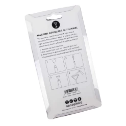 Brushed Steel Atomizer By Oenophilia 9 Brushed Steel Atomizer By Oenophilia -Liquor Specialty Store 900432MartiniAtomizerwithFunnel 4