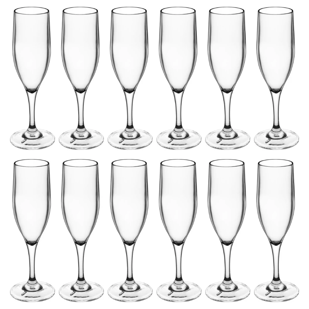 Acopa Tritan Flute 4 Acopa Tritan Flute - Image 2