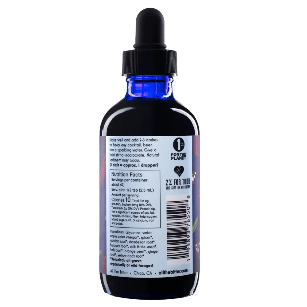 All The Bitter Aromatic Bitters (Non-Alcoholic) 4 All The Bitter Aromatic Bitters (Non-Alcoholic) - Image 2