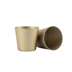 Aluminum Shot Glass (Bronze) -Liquor Specialty Store AluminumShotGlass Bronze