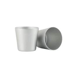 Aluminum Shot Glass (Silver) 7 Aluminum Shot Glass (Silver) -Liquor Specialty Store AluminumShotGlass Silver