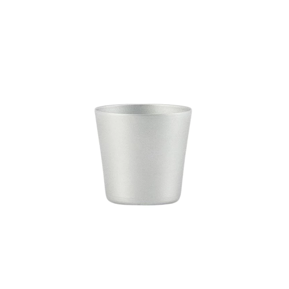 Aluminum Shot Glass (Silver) 3 Aluminum Shot Glass (Silver)