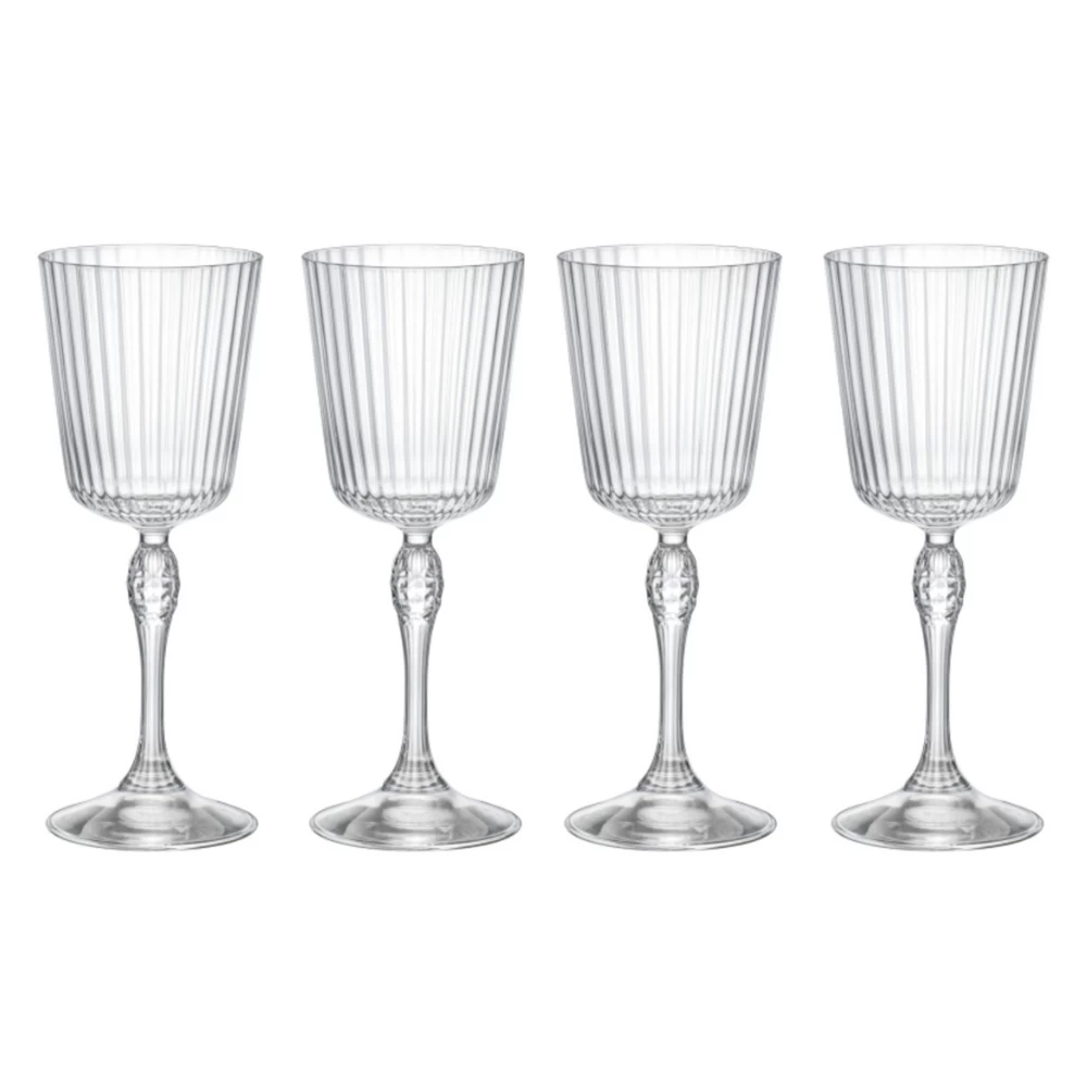 America '20s Cocktail Glasses (set Of 4) 3 America '20s Cocktail Glasses (set Of 4)