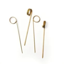 Bamboo Ring Picks (pack Of 50)