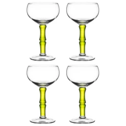 Bamboo Stem Coupe Glass -Liquor Specialty Store BambooStemCoupes 4