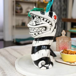 Beetlejuice Sandworm Tiki Mug -Liquor Specialty Store BeetlejuiceSandworm26ozBLC 457 C BLC 457 C 3