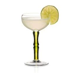 Bamboo Stem Coupe Glass
