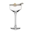 Potion House Silver Rim Coupe -Liquor Specialty Store Coupe PotionHouseSilver PH0202 cocktail