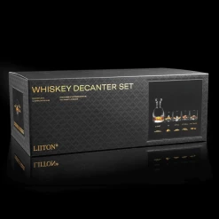 The Peaks Crystal Decanter Set 11 The Peaks Crystal Decanter Set -Liquor Specialty Store CrystalWhiskeyPeaksDecanterSet 5