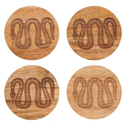 Olympus Engraved Coasters (set Of 4)