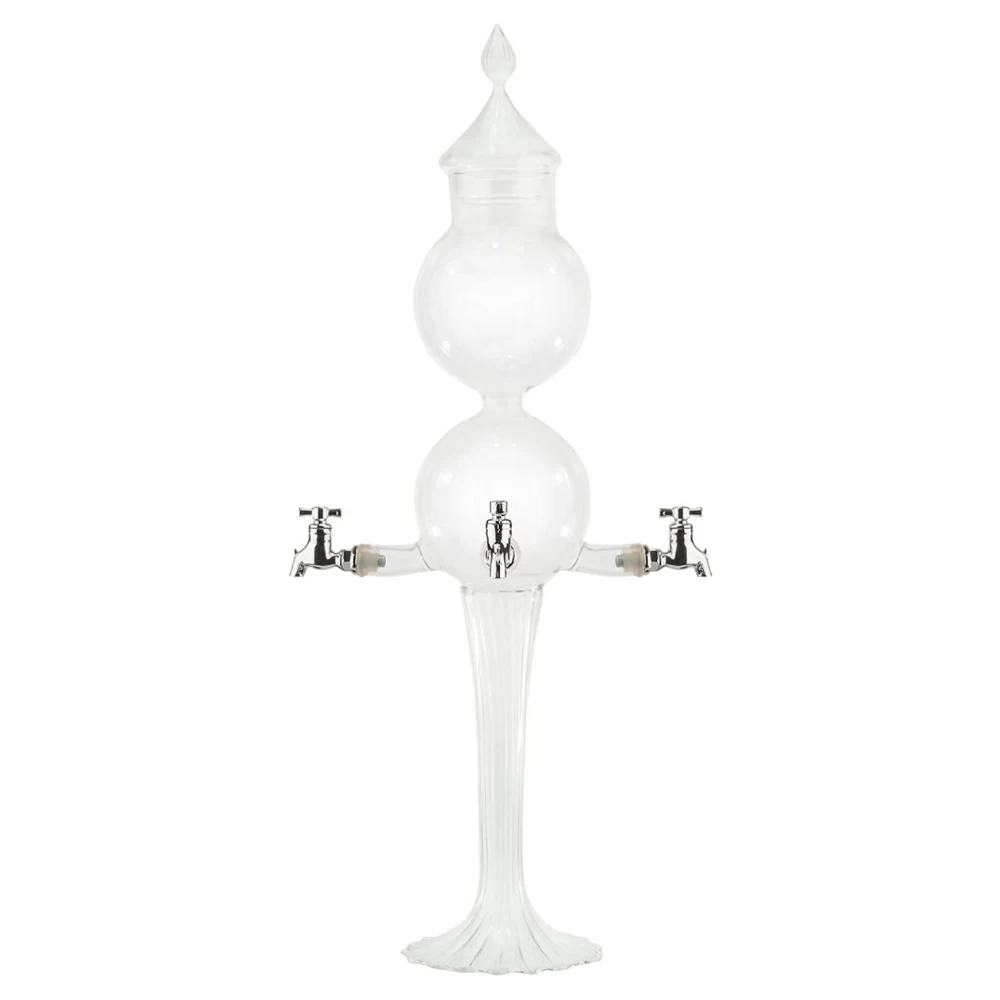 Double Globe Glass Absinthe Fountain - 4 Spout 3 Double Globe Glass Absinthe Fountain - 4 Spout