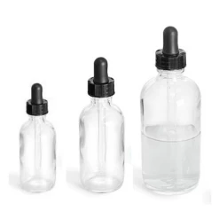 Dropper Bitters Bottle Clear (assorted Sizes)
