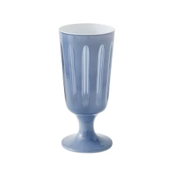 Empire Footed Cocktail Glass (Glacier Blue)