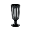 Empire Footed Cocktail Glass (Tuxedo Black) 1 Empire Footed Cocktail Glass (Tuxedo Black) -Liquor Specialty Store EmpireFootedGlass TuxedoBlack single