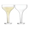 LSA Epoque Champagne Saucers (set Of 2)