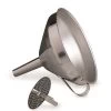 Stainless Steel Funnel With Strainer 1 Stainless Steel Funnel With Strainer -Liquor Specialty Store FSF 4 np1