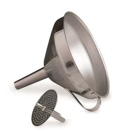 Stainless Steel Funnel With Strainer