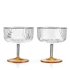 Viski Gatsby Coupes (set Of 2) -Liquor Specialty Store GatsbyCoupess 2 2