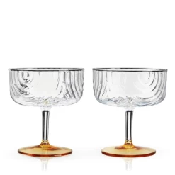 Viski Gatsby Coupes (set Of 2)
