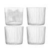 LSA Gio Line Textured Tumblers (set Of 4) -Liquor Specialty Store GioTextured