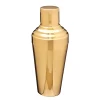 24 Kt Gold Japanese 3-Piece Cobbler Shaker - Shiny -Liquor Specialty Store Gold3 pieceshaker shiny