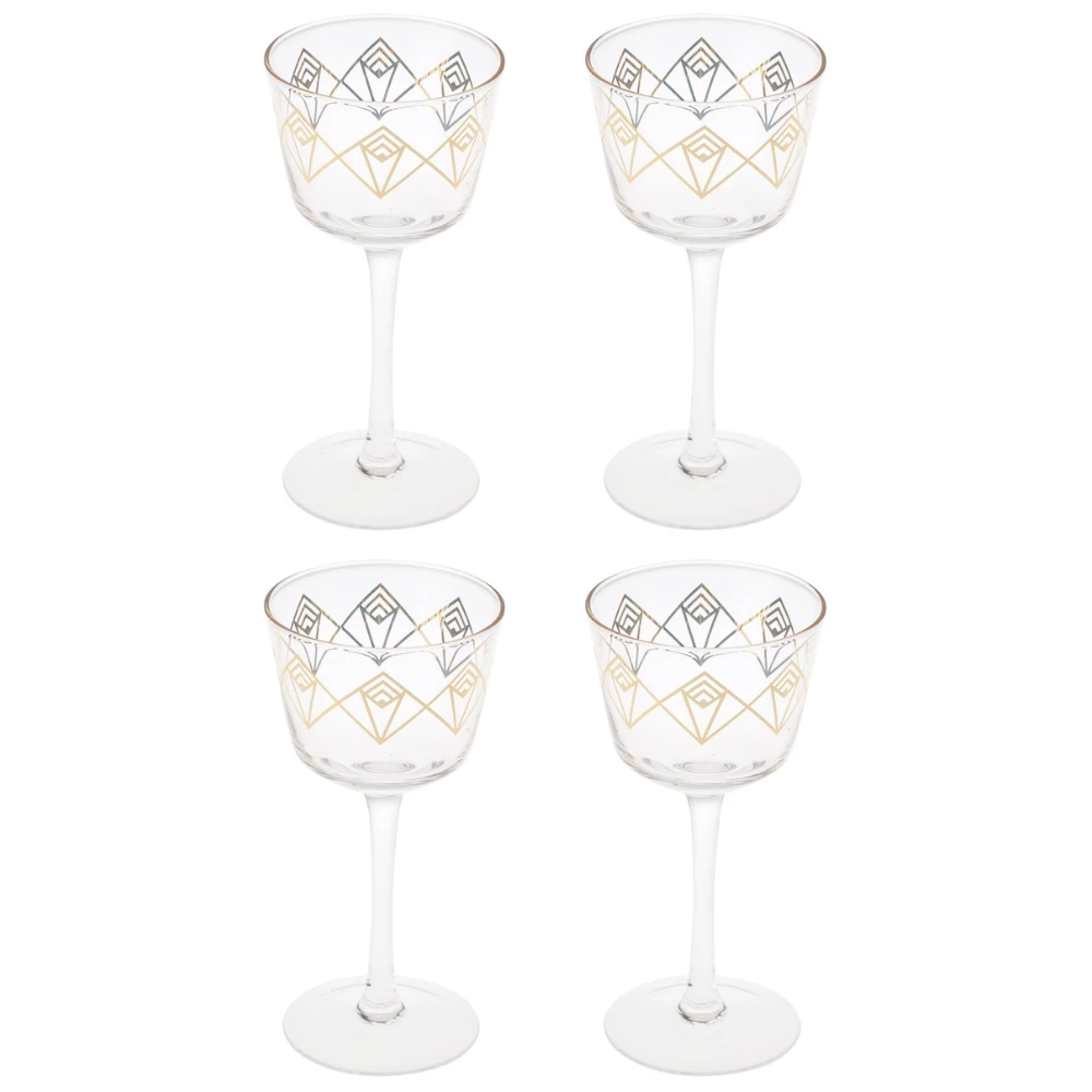 Gold Dream Deco Coupe Glass 5 Gold Dream Deco Coupe Glass - Image 3