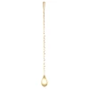 24 Kt Gold Japanese Teardrop Spoon (40cm) -Liquor Specialty Store GoldJapaneseBarSpoon 1