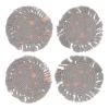 Grey Macrame Coasters (set Of 4) -Liquor Specialty Store Grey