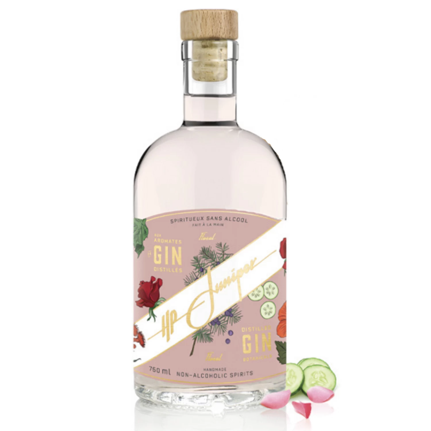 HP Juniper Floral Non-Alcoholic Gin 3 HP Juniper Floral Non-Alcoholic Gin