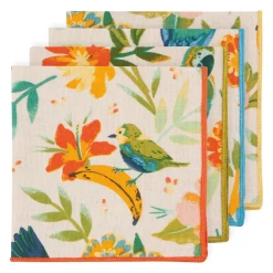 Tropical Trove Cocktail Napkins (set Of 4)