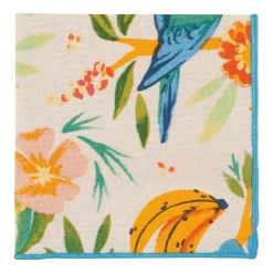 Tropical Trove Cocktail Napkins (set Of 4) -Liquor Specialty Store JNP1630DTropicalTrovePrintedCocktailNapkinss 4 5