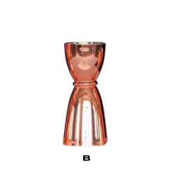 Copper Japanese Cup Jigger - Available In 3 Sizes -Liquor Specialty Store JapaneseCopperCupJigger 2