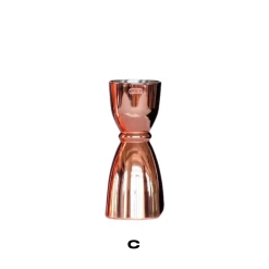 Copper Japanese Cup Jigger - Available In 3 Sizes -Liquor Specialty Store JapaneseCopperCupJigger 3