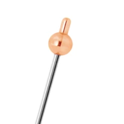 Japanese Kanzashi Cocktail Pin (in Steel, Gold, Rose Gold) 9 Japanese Kanzashi Cocktail Pin (in Steel, Gold, Rose Gold) -Liquor Specialty Store JapanesePiercedSphereCocktailPin inrosegold