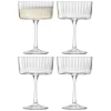 LSA Gio Line Champagne/Cocktail Saucers (set Of 4) -Liquor Specialty Store LG1768 08 304LSAGioLineCocktailSaucers Setof4 72e763ac 552a 4edb bdcc d3989aa6dfb3