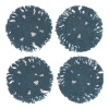 Lagoon Macrame Coasters (set Of 4) 2 Lagoon Macrame Coasters (set Of 4) -Liquor Specialty Store Lagoon