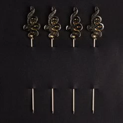 Snake Cocktail Pins (set Of 4)