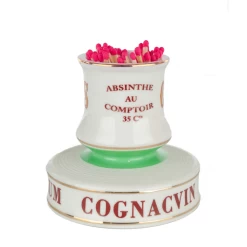 Café Paris Porcelain Match Strike With 100 Strike Anywhere Matches 7 Café Paris Porcelain Match Strike With 100 Strike Anywhere Matches -Liquor Specialty Store MatchStrike CafedeParis 3